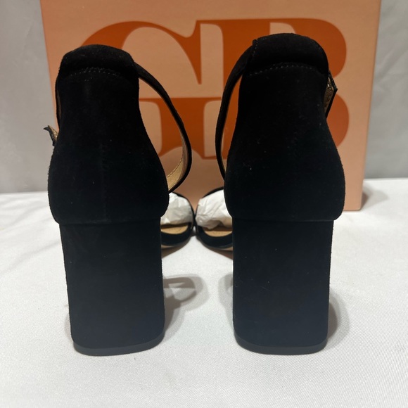 NWOT Gianni Bini Black Suede Block Heel - Picture 12 of 14